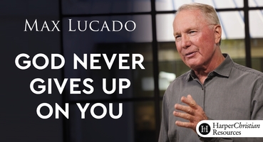 God Never Gives Up on You by Max Lucado with Andrea Ramsay