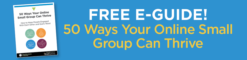 Free e-guide - 50 ways your online small group can thrive
