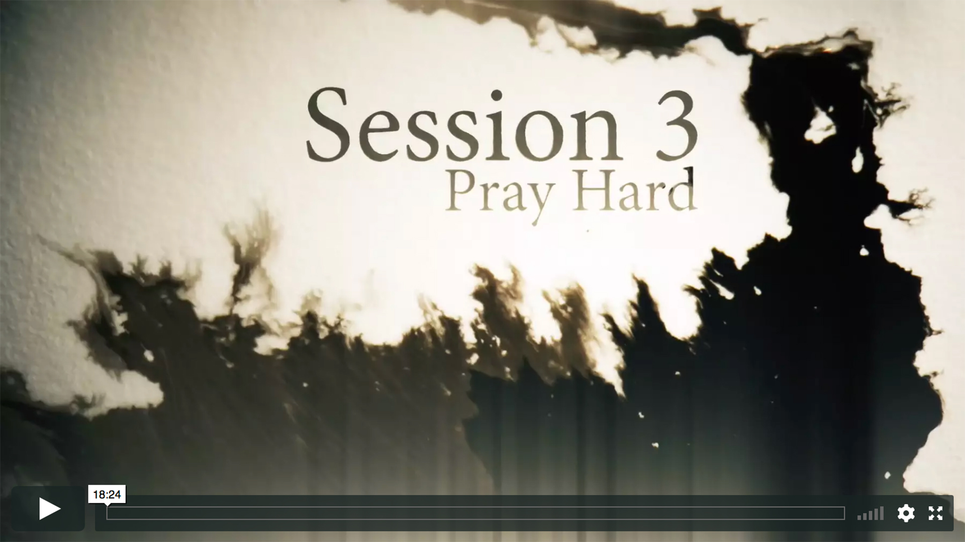 Session 3 - Pray Hard