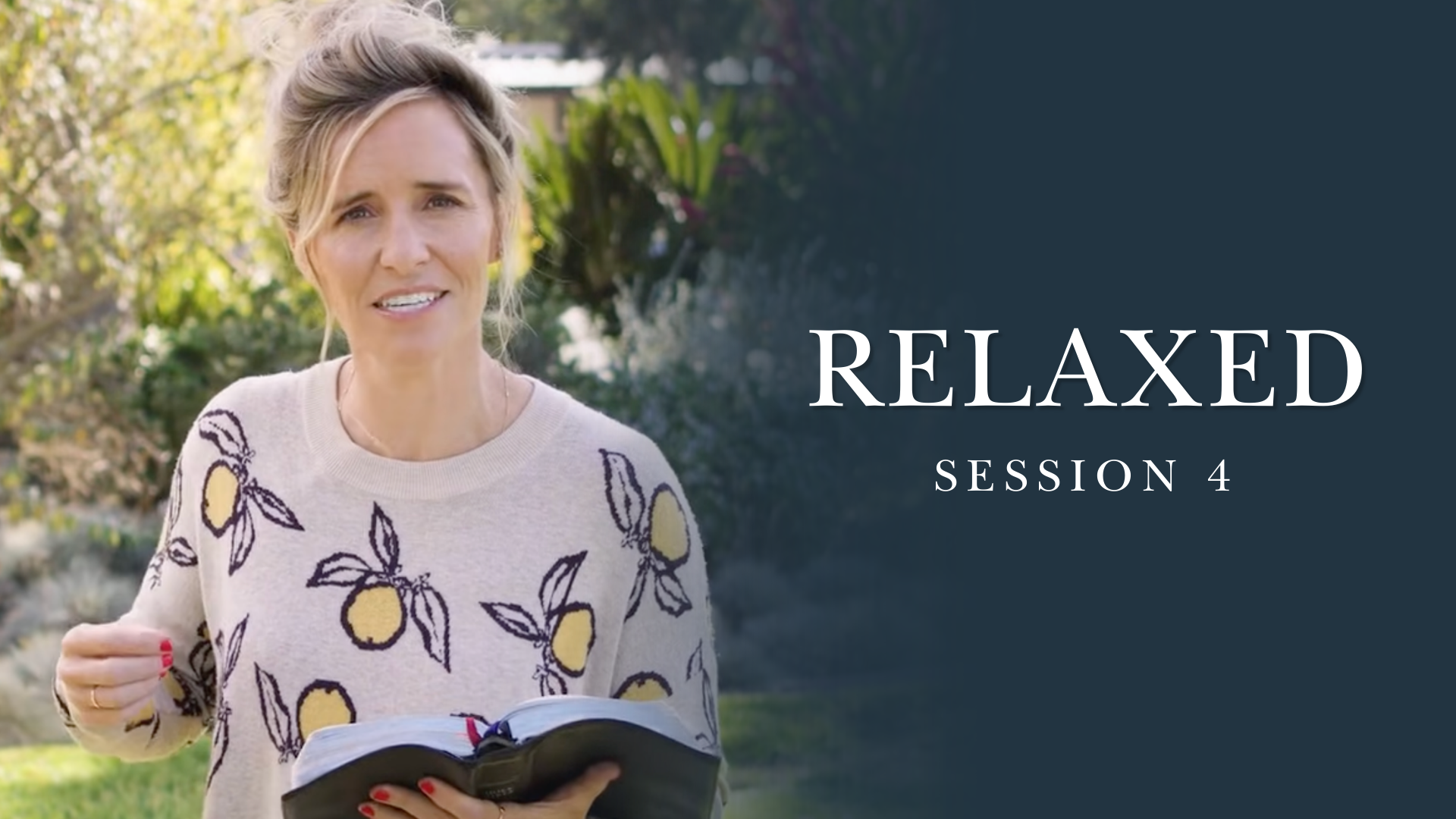 Session 4: Submit to Him in Grief and Mistakes